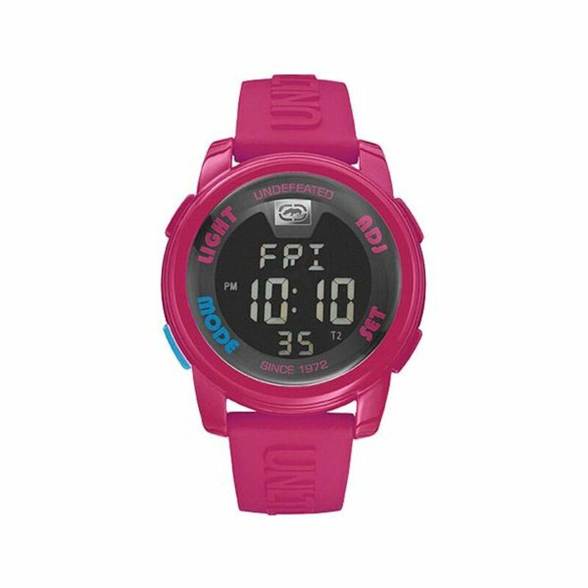 Sort Marc Ecko Unisex Armbåndsur E07503g8 Pink - Ecko Unlimited Armbånd  - 0840190019211