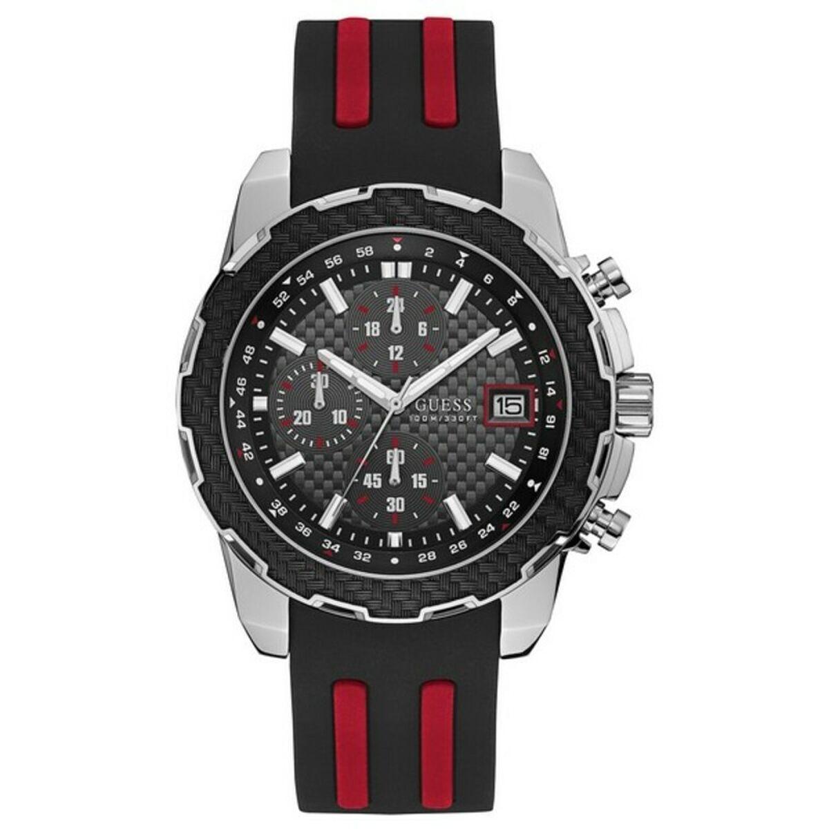 Herreur Guess W1047g1 Sort Grå - Guess Armbånd  - 0091661477126