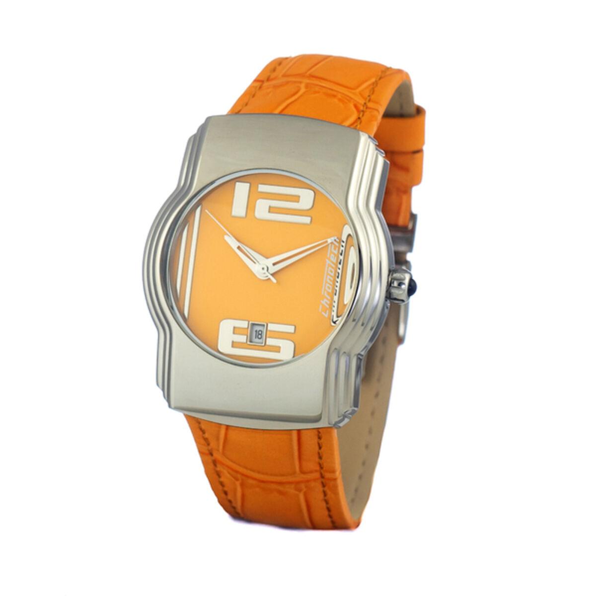 Chronotech Dameur Ct7279b Orange Skive - Chronotech Armbånd  - 8031301762863