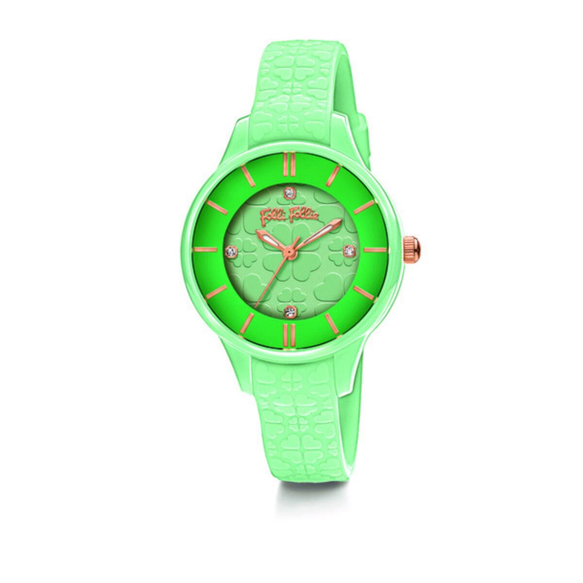 Grøn Dameur Wf15p027zse - Folli Follie Armbånd  - 5205340454390