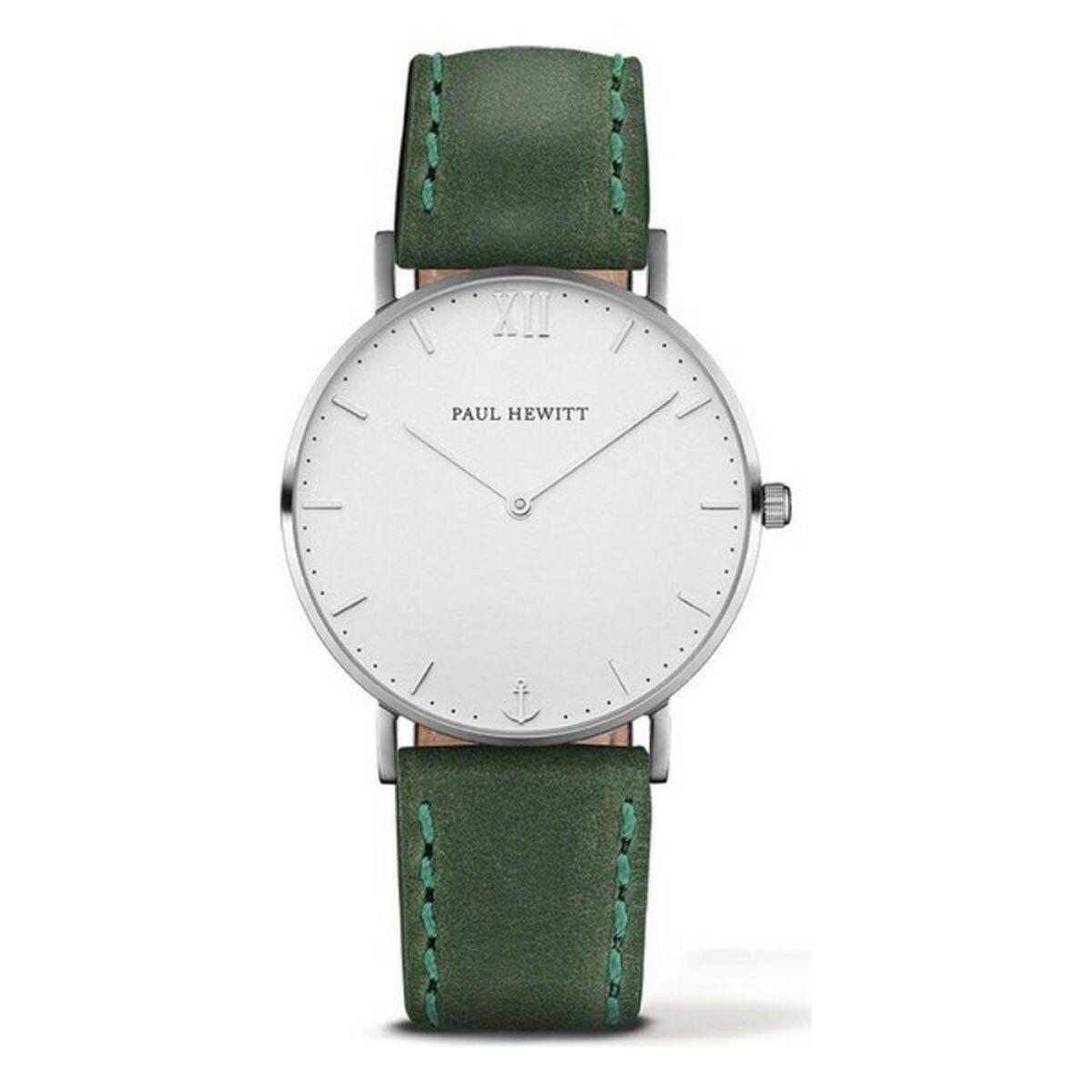 Grøn Armbåndsur Paul Hewitt Unisex Sstw12m Læderrem - Paul Hewitt Armbånd  - 4251158713106