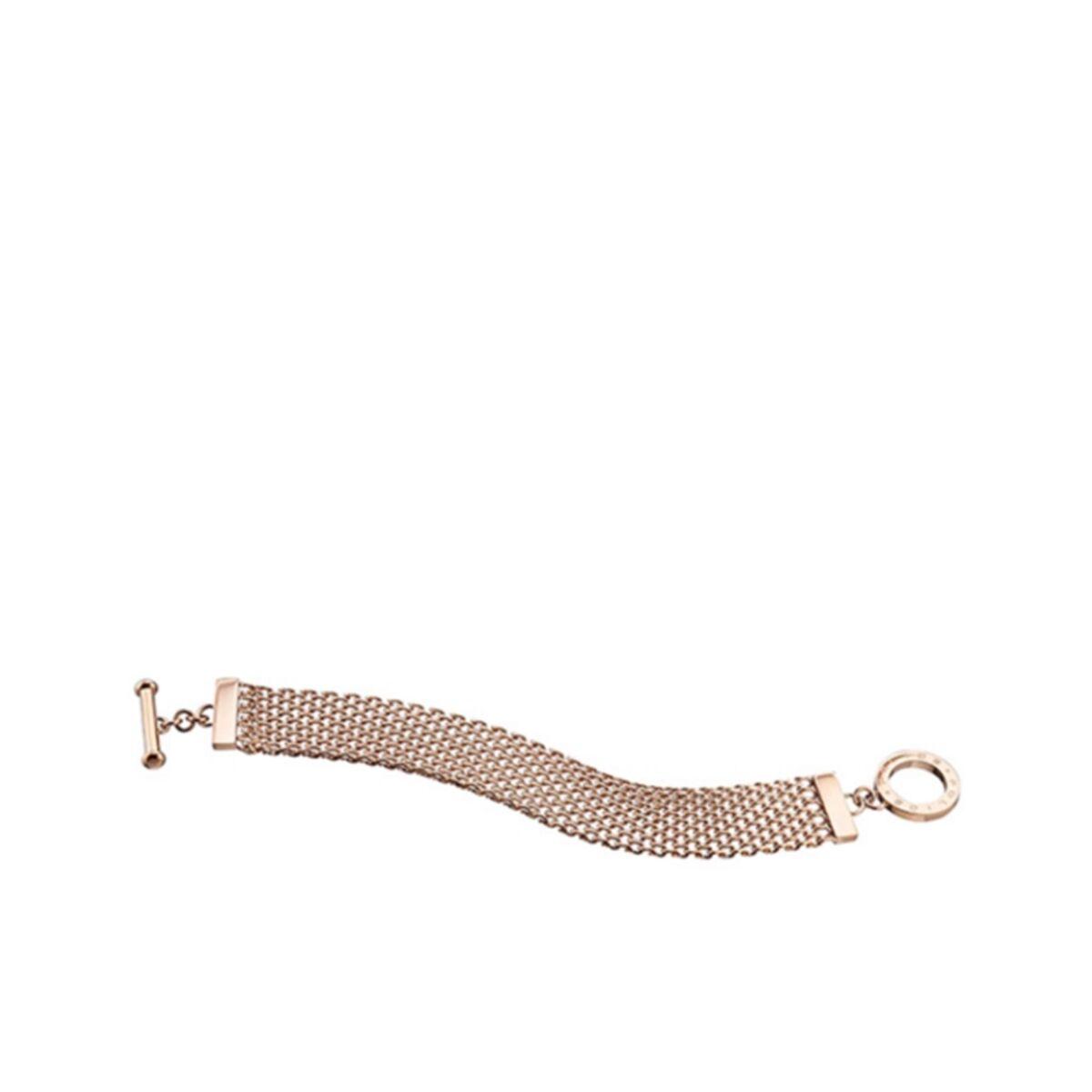 Rosa Armbånd Dame Police Rustfrit Stål Pj25582bsrg03 - Police Armbånd  - 4895148658093