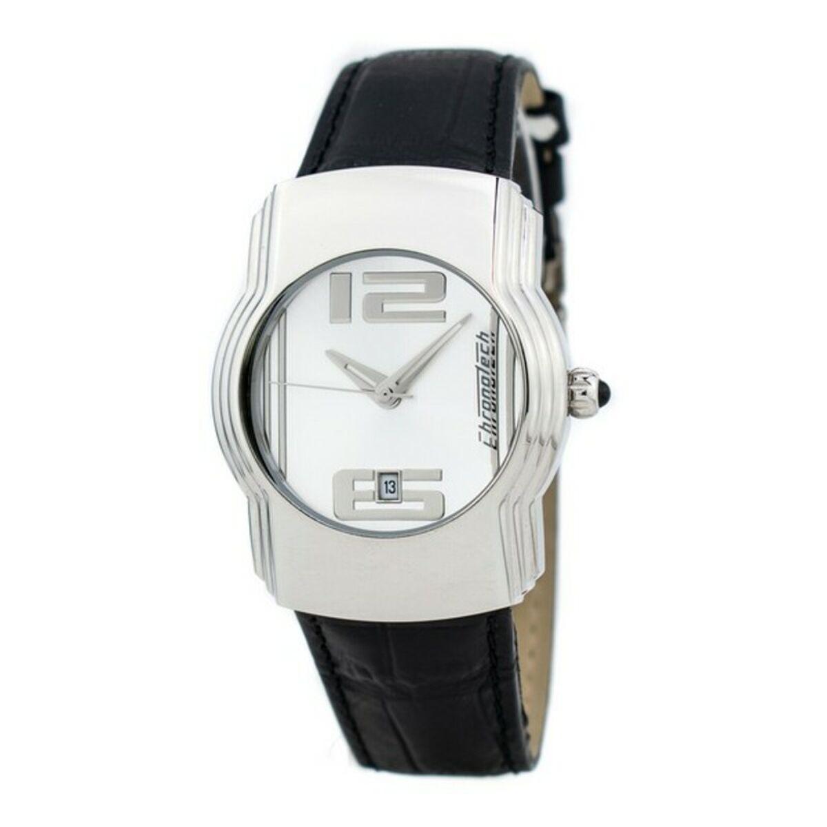 Chronotech Herreur Ct7279m Sølv Skive - Chronotech Armbånd  - 8031301762887
