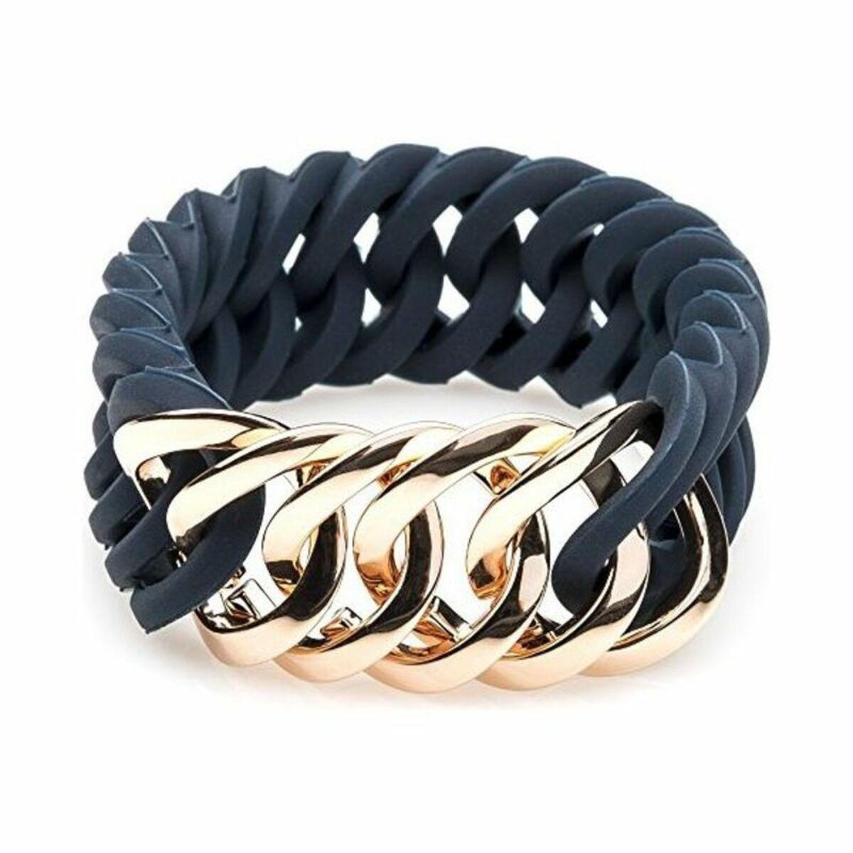 Therubz Armbånd 100188 Kæde Blå Guld - Therubz Armbånd  - 5713167101880