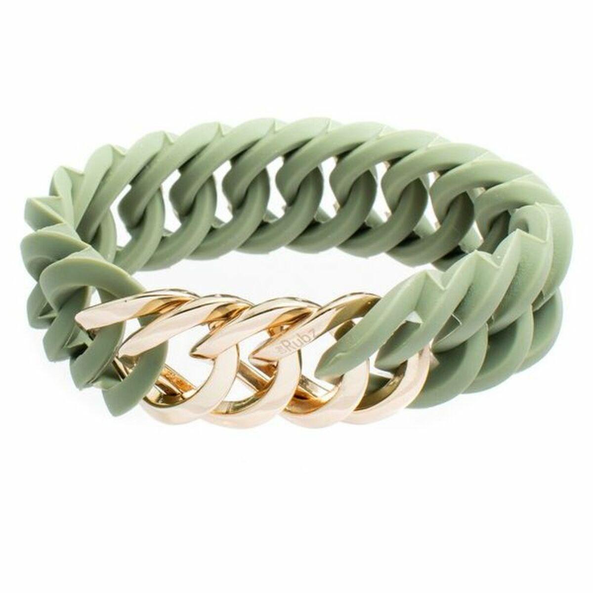 Grøn Therubz Armbånd 100468 Kæde Guld - Therubz Armbånd  - 5713167104683