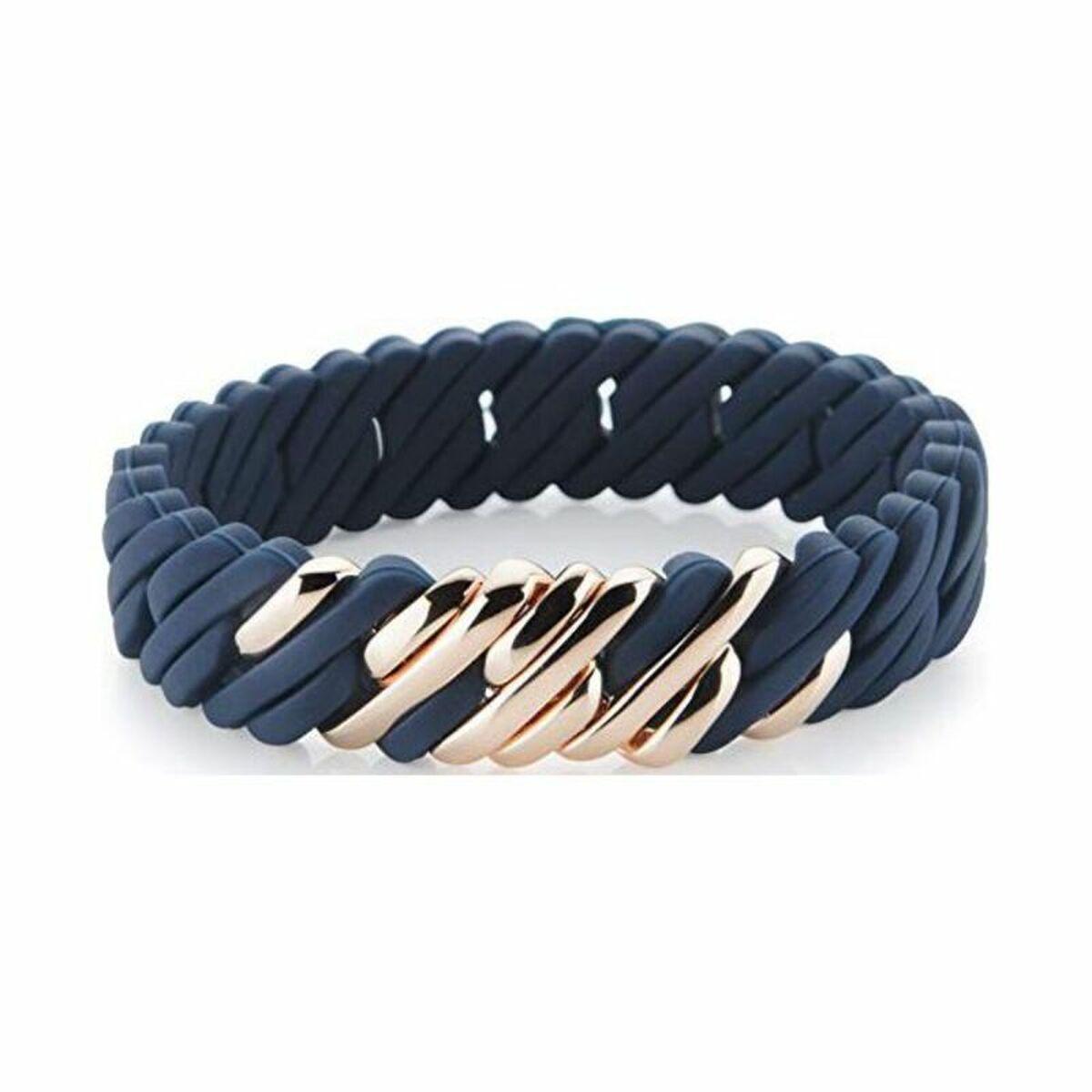 Hvid Therubz Armbånd 100409 Silikone Rustfrit Stål - Therubz Armbånd - 5713167104096