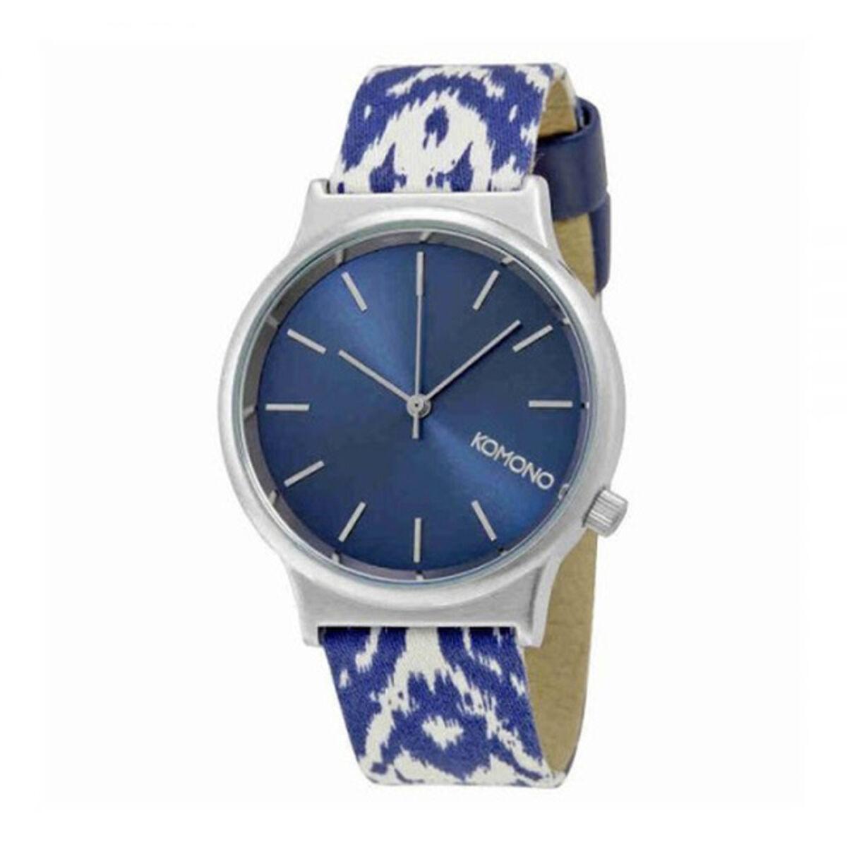 Komono Unisex Armbåndsur Kom W1835 Blå Skive - Komono Armbånd  - 5420074305071