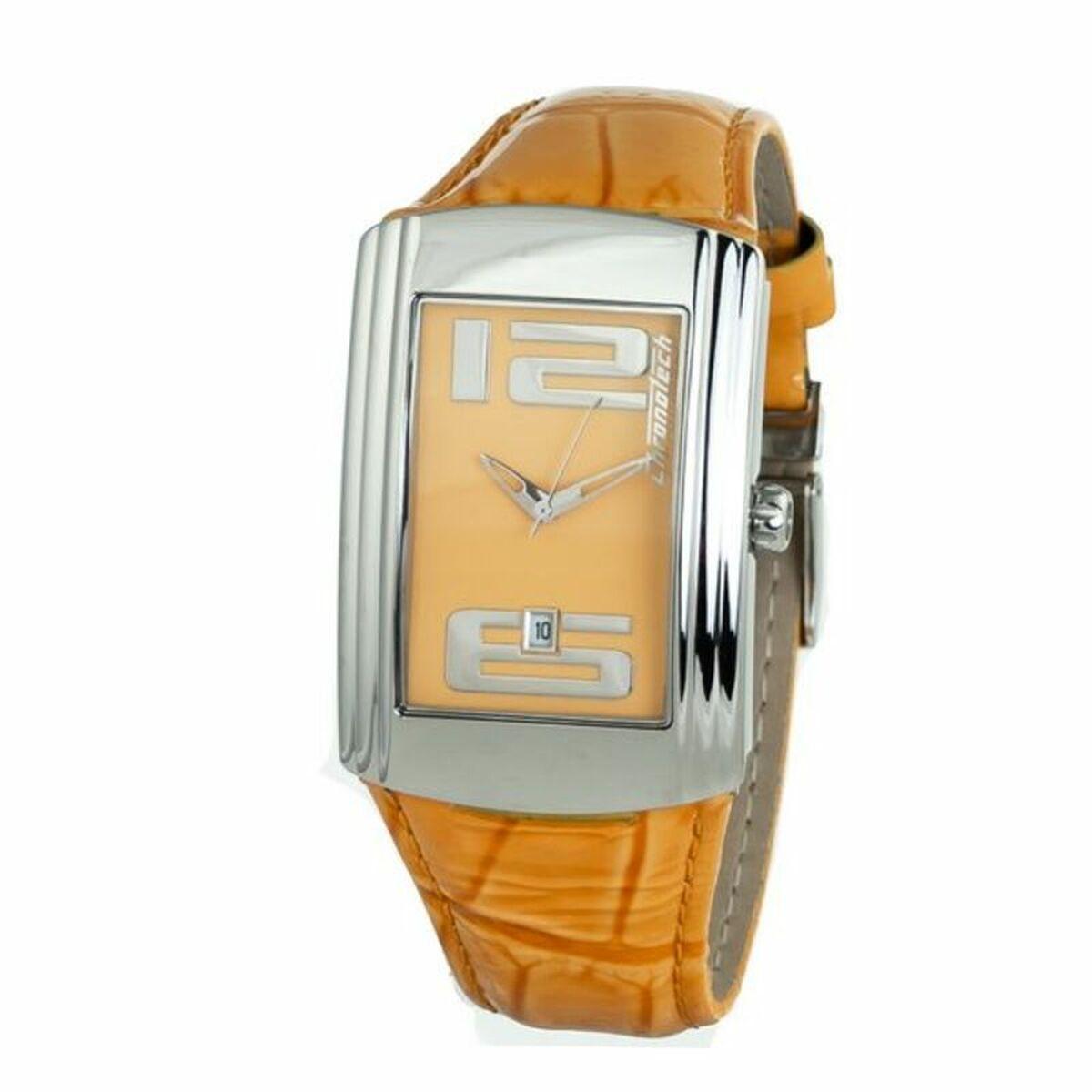 Orange Chronotech Ct7017m Unisex Armbåndsur - Chronotech Armbånd  - 8032636433831