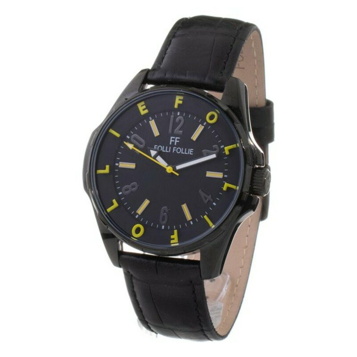 Sort Unisex Armbåndsur Wf13y006spy - Folli Follie Armbånd  - 5205340419221