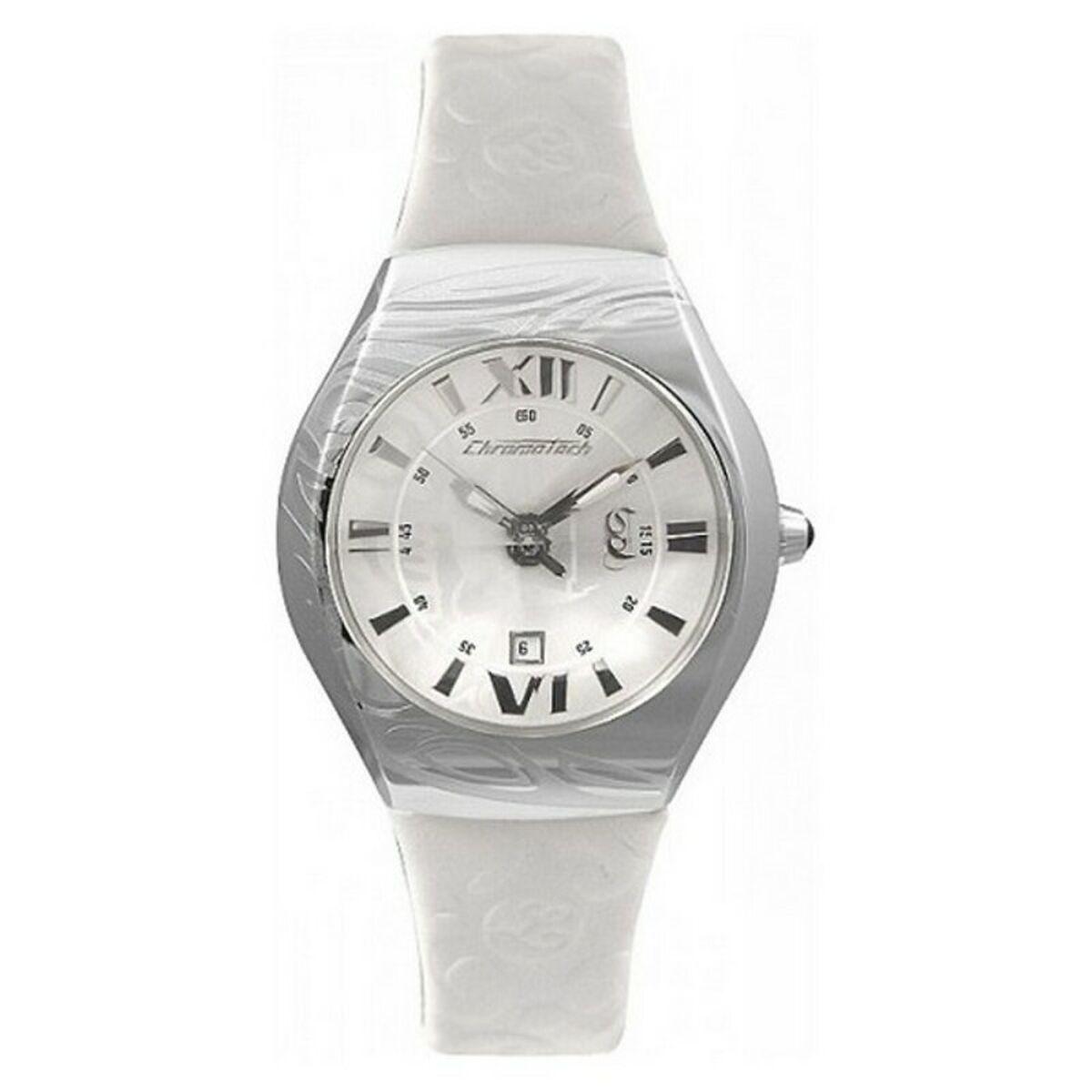 Hvid Chronotech Herreur Ct7694m - Chronotech Armbånd  - 8032732981212