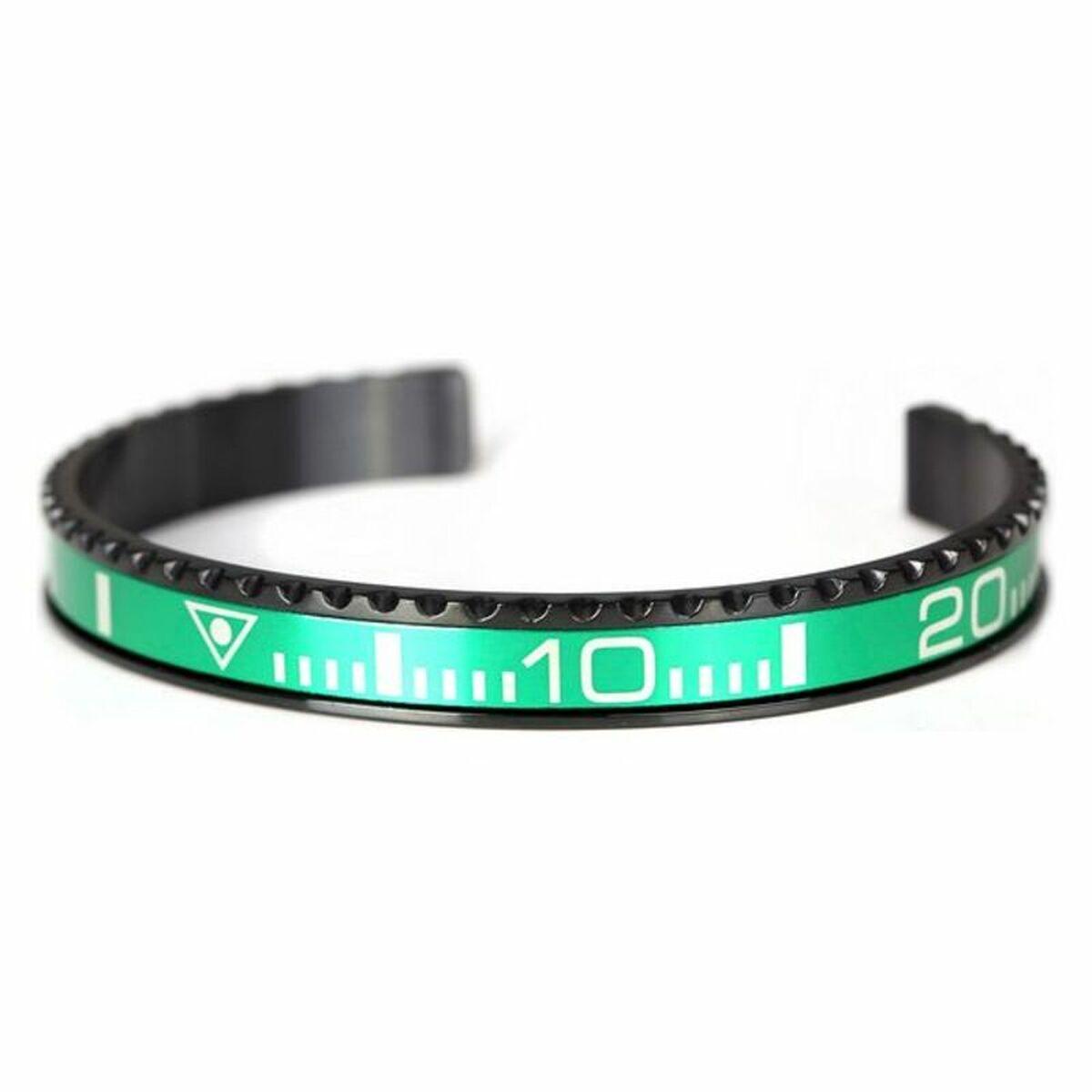 Grøn Oyster Armbånd Til Mænd Rustfrit Stål - Oyester Armbånd  - 8435397116966