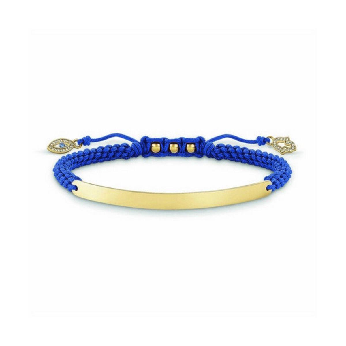 Armbånd Til Kvinder Thomas Sabo Blå Guldfarvet - Thomas Sabo Armbånd  - 4051245229677
