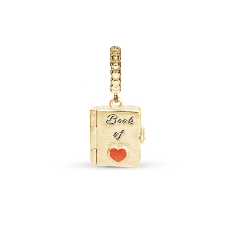 Christina Charm Book Love 623 G343 - Christina Armbånd