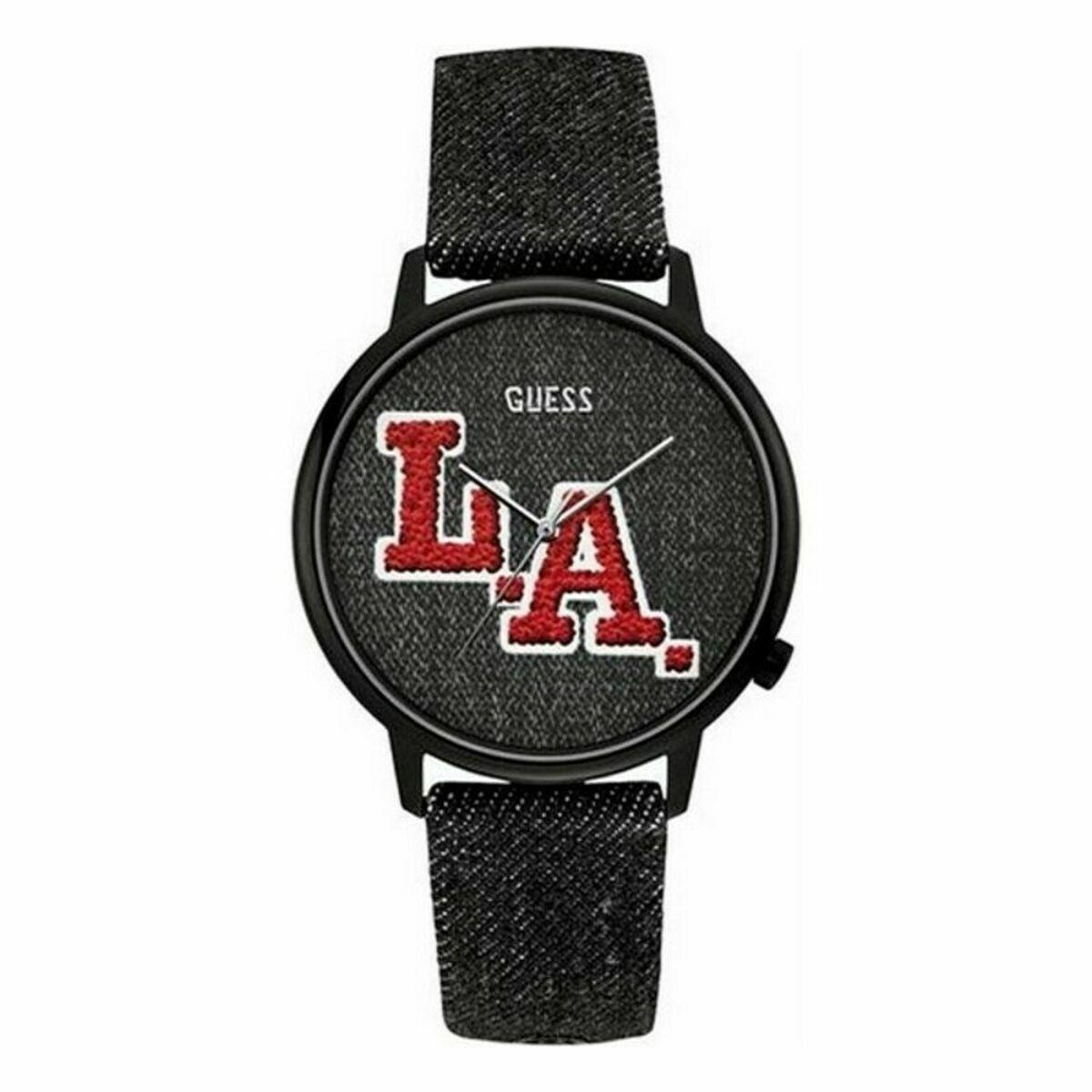 Sort Guess Herreur V1011m2 Skive - Guess Armbånd  - 0091661489716