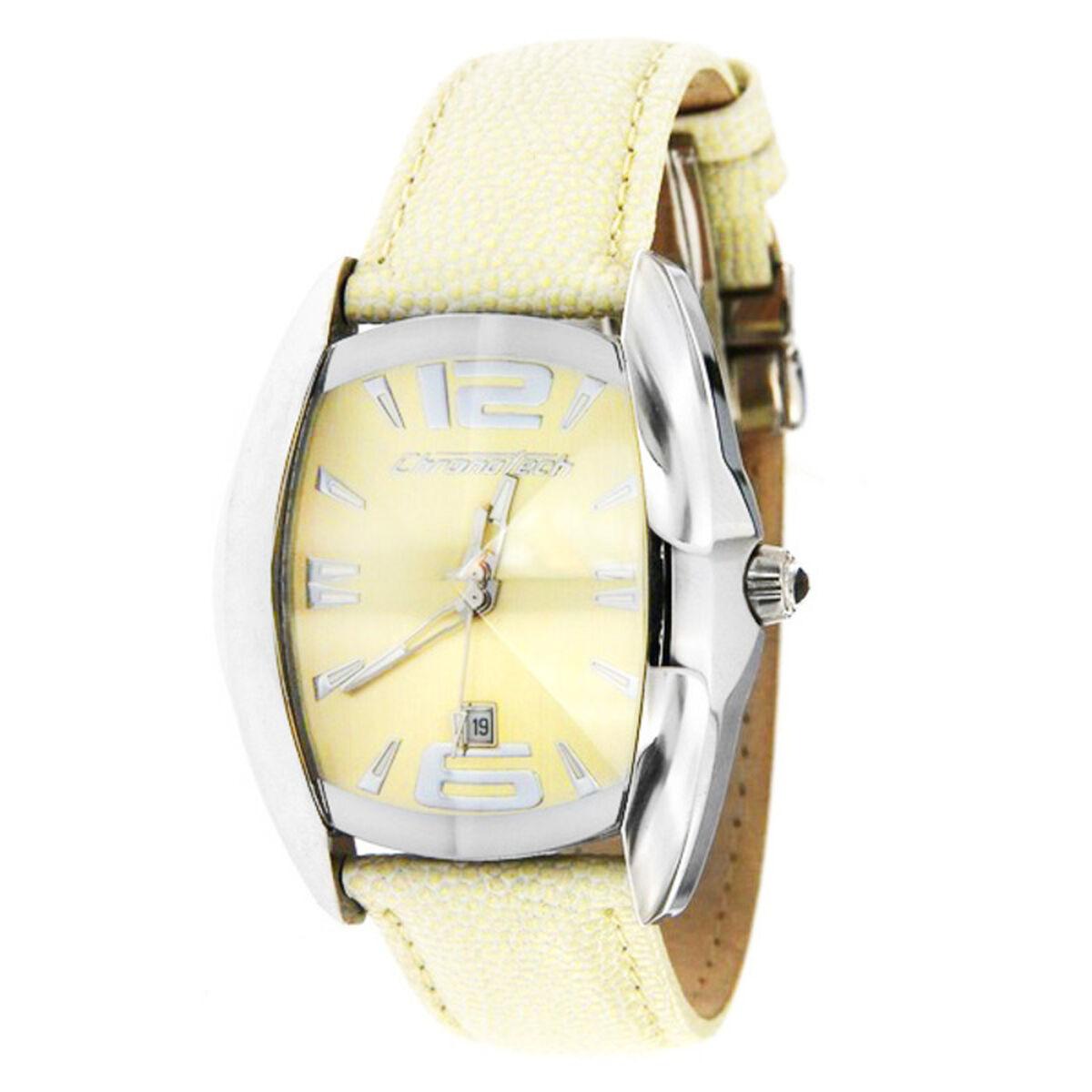 Chronotech Unisex Armbåndsur Ct7814m Beige Skive - Chronotech Armbånd  - 8032732986729