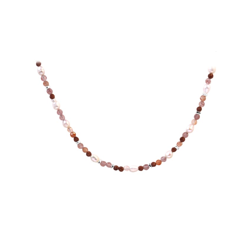 Peachy Necklace Golden - Aqua Dulce Halskæder  - 5740013862527