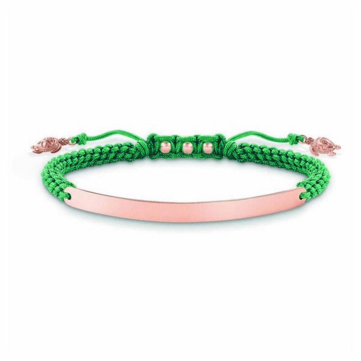 Grøn Thomas Sabo Armbånd Til Kvinder Lba0057 597 Rosenguld - Thomas Sabo Armbånd  - 4051245229462