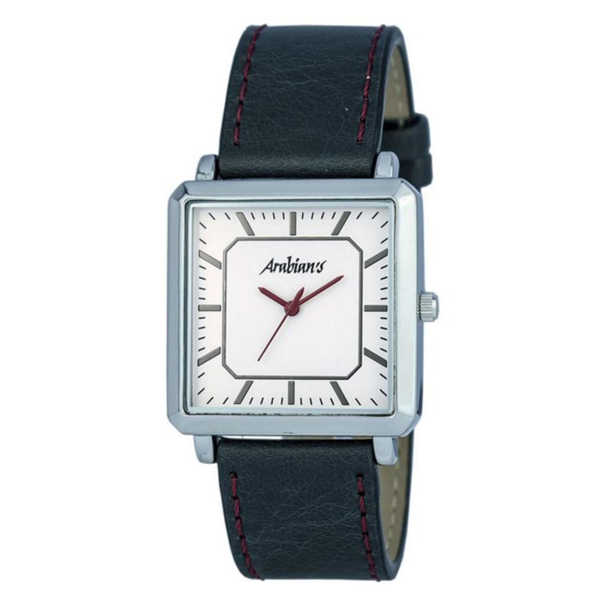 Sort Arabians Unisex Armbåndsur Hba2256n Læder - Arabians Armbånd  - 8431777738346