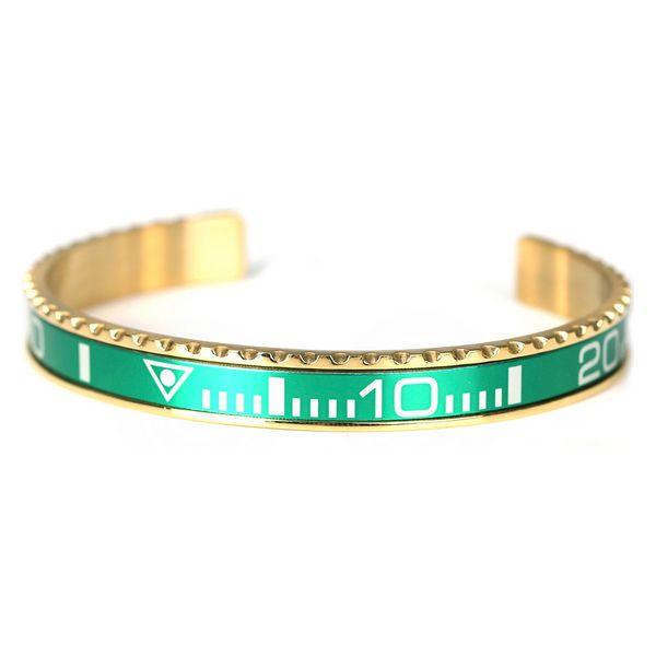 Grå Oyster Armbånd Til Mænd Gylden Rustfrit Stål - Oyester Armbånd  - 8435397117017