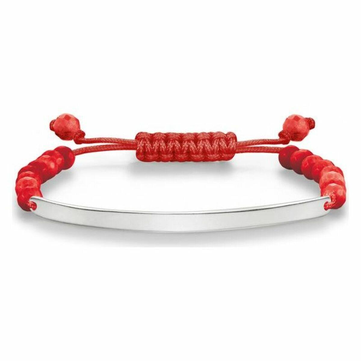 Thomas Sabo Armbånd Til Kvinder Rød Snor Sølv - Thomas Sabo Armbånd  - 4051245219609