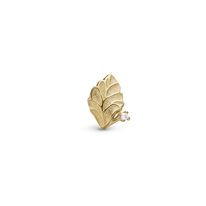 Christina Charm Topaz Leaf Forgyldt - Christina Armbånd