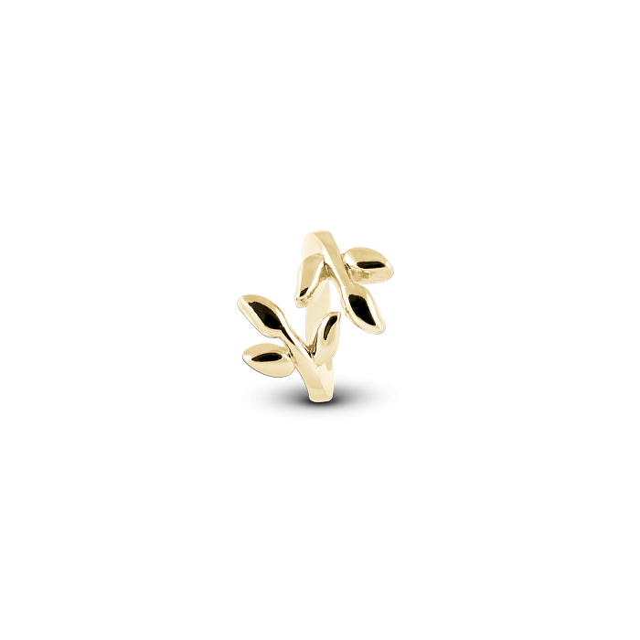 Christina Charm Laurel Leaf Forgyldt - Christina Armbånd