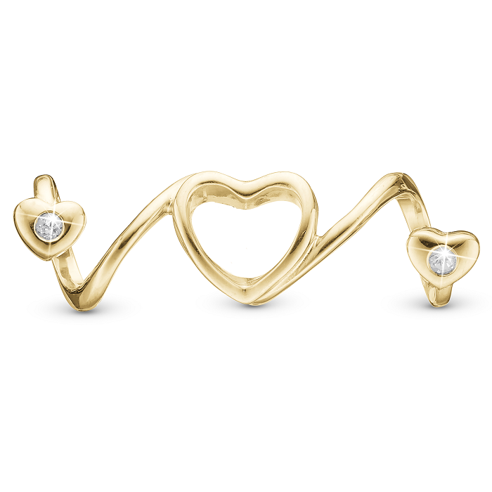 Christina Charm Soul Mate Forgyldt - Christina Armbånd