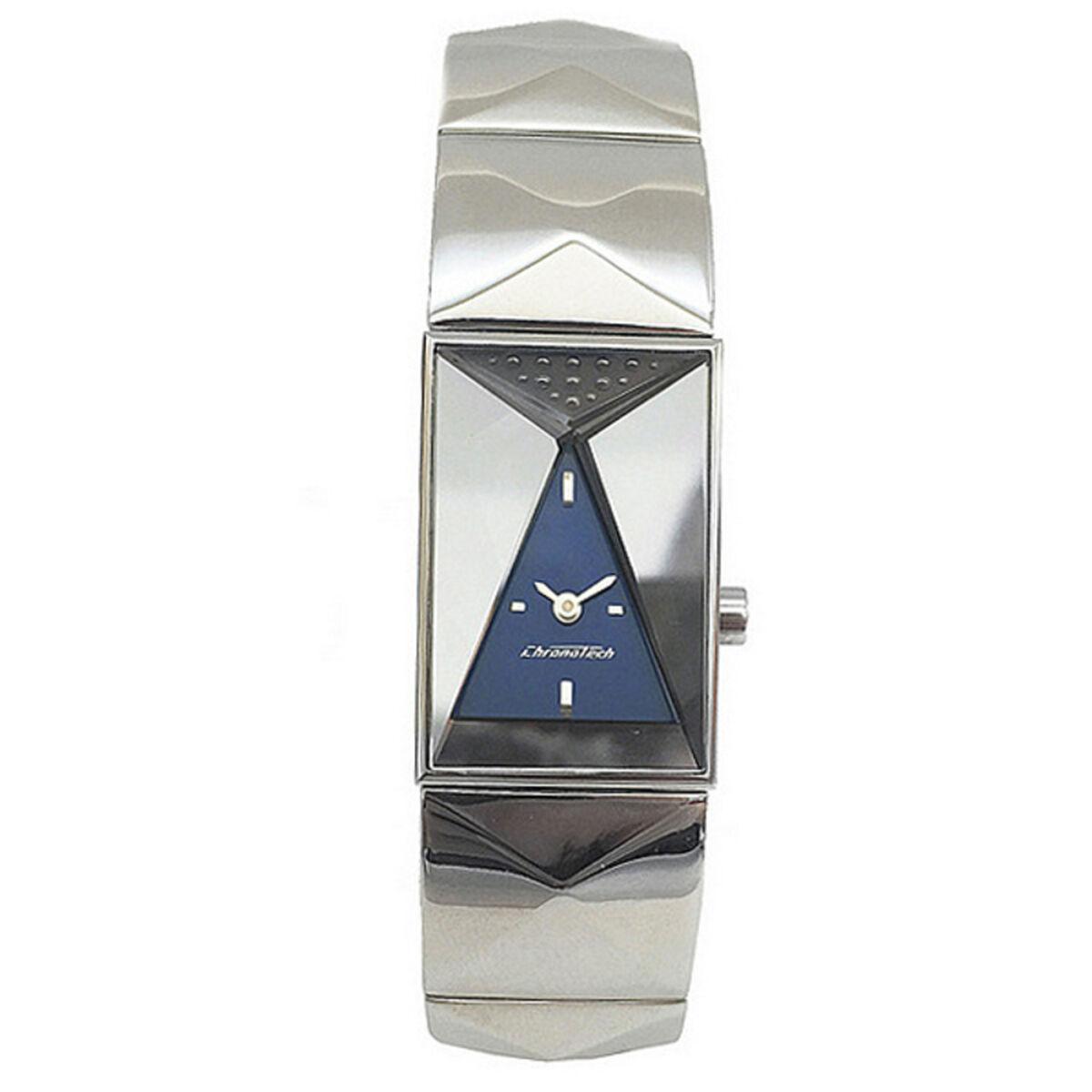 Blå Chronotech Dameur Ct7357s Skive - Chronotech Armbånd  - 8031301765093
