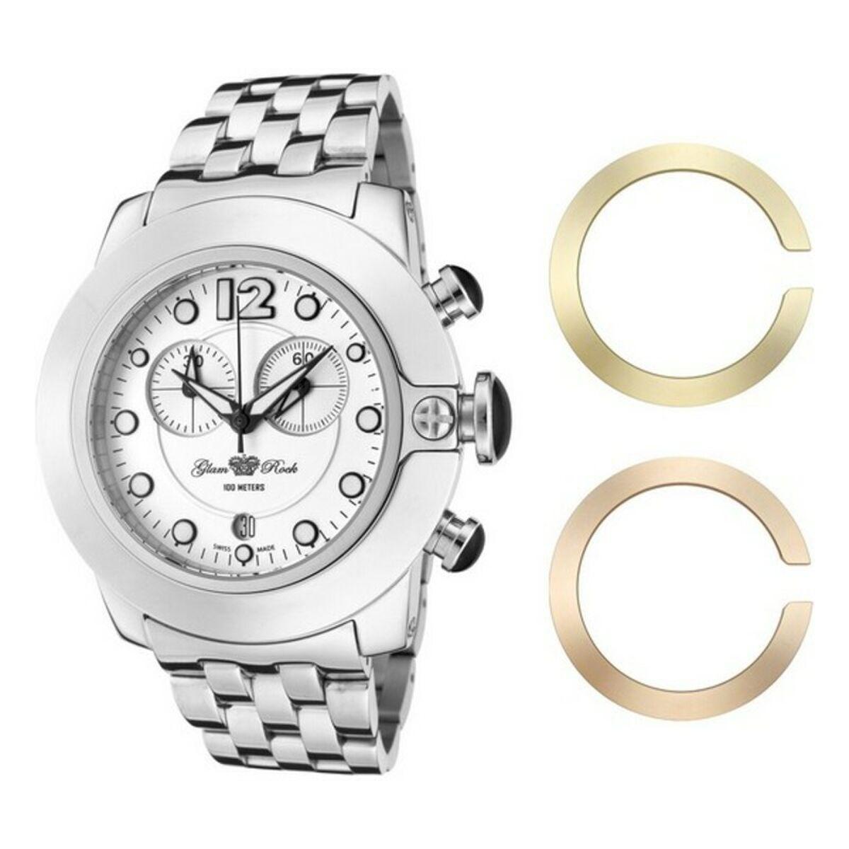 Glam Rock Dameur Gr32154 Sølv - Rock Armbånd  - 0847177008596
