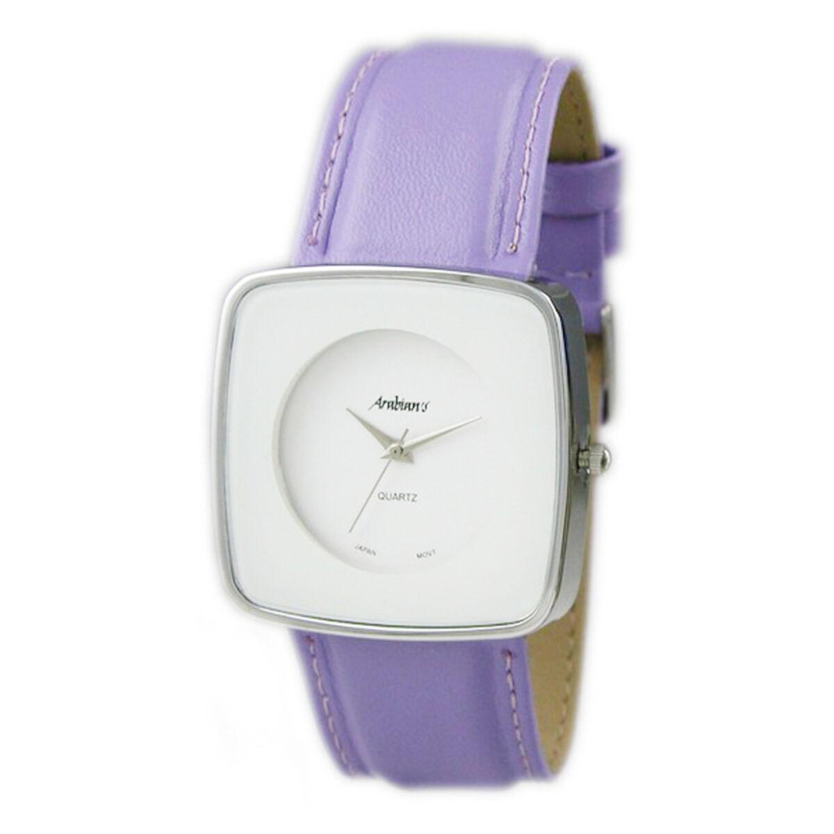 Arabians Unisex Armbåndsur Dbp2045l Violet Læderrem - Arabians Armbånd  - 8431777734683