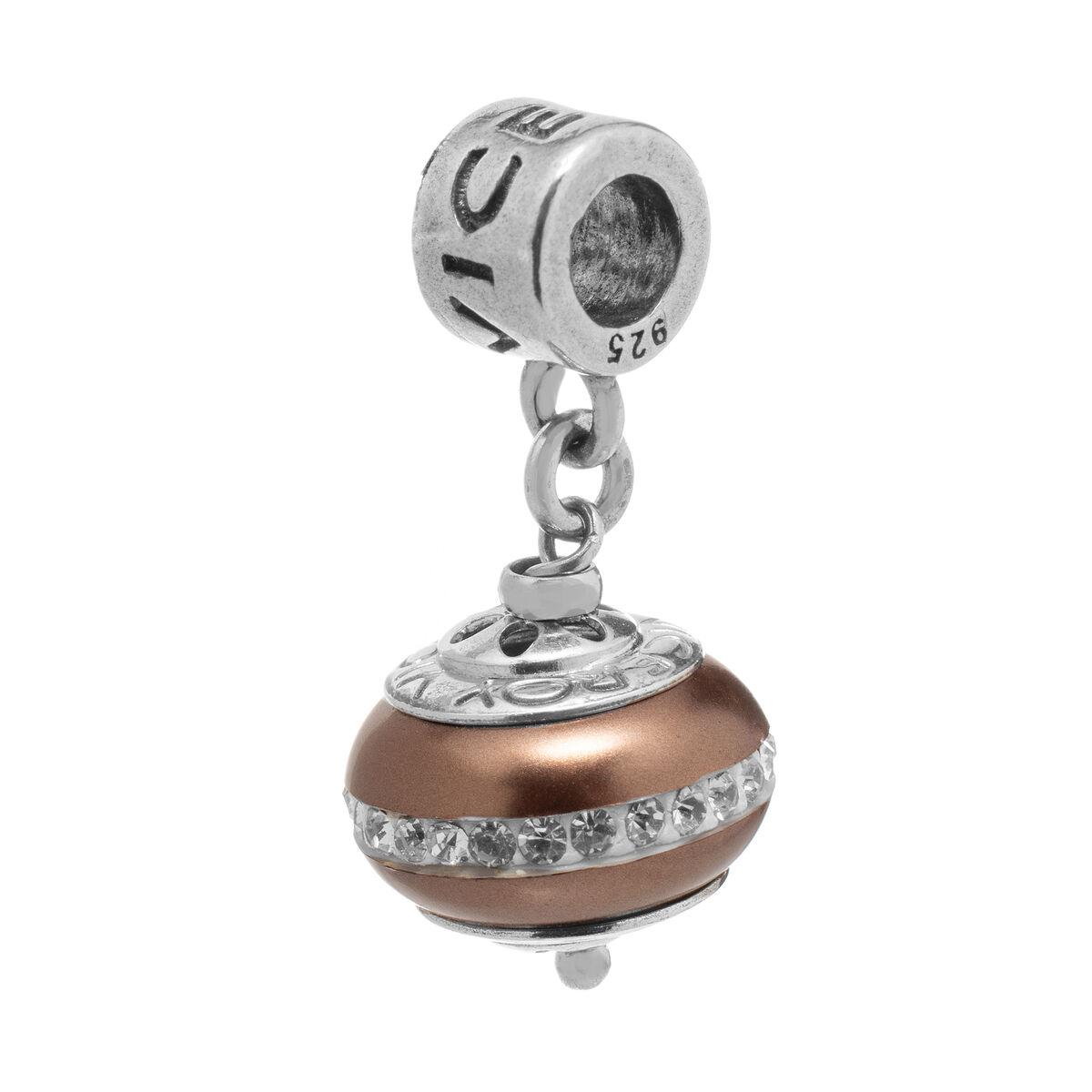 Charm Vedhæng Til Armbånd Brun Sølv Vmm0170 - Viceroy Armbånd  - 8431777746358