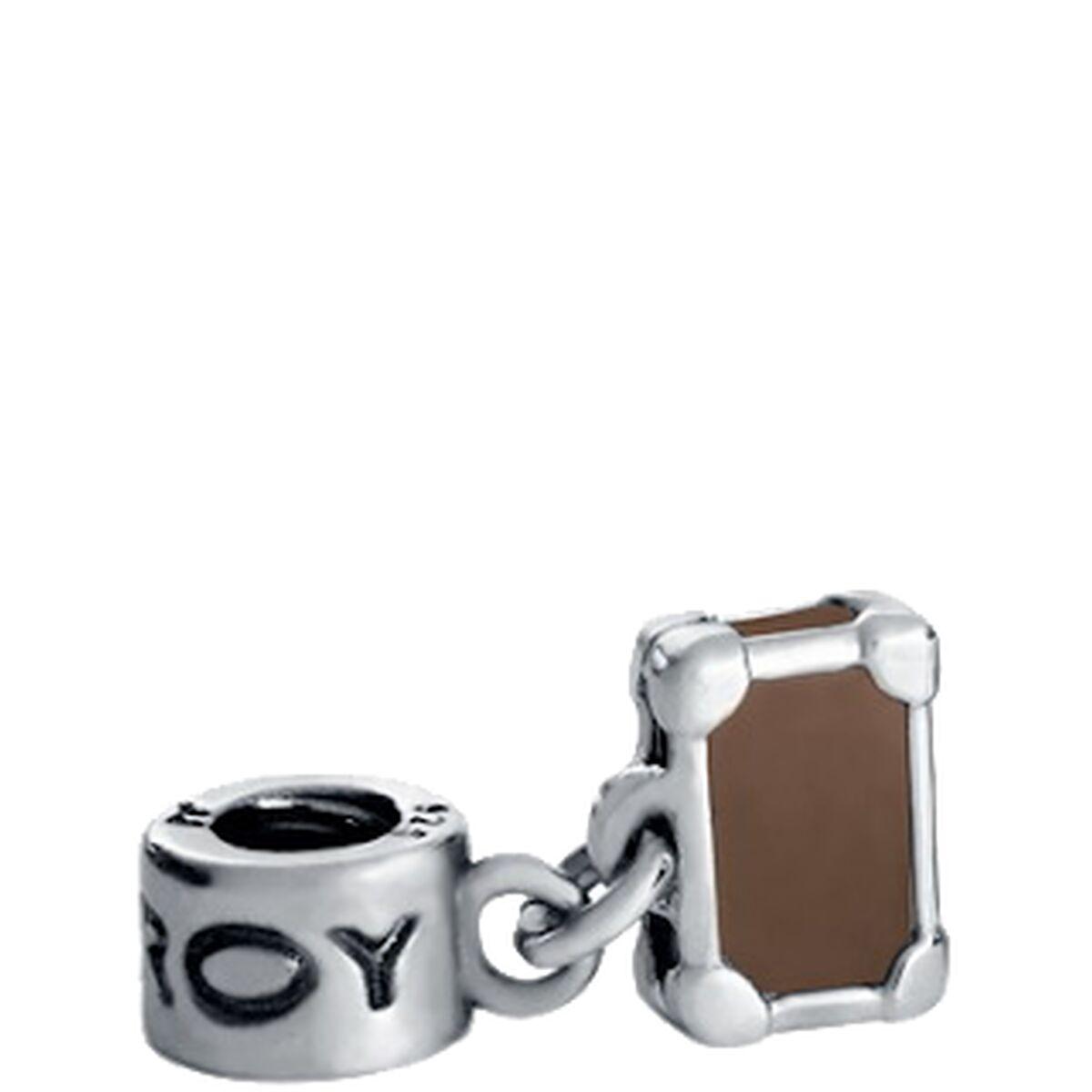 Charm Til Armbånd Brun Sølvvedhæng Vmm0193 - Viceroy Armbånd  - 8431777746556