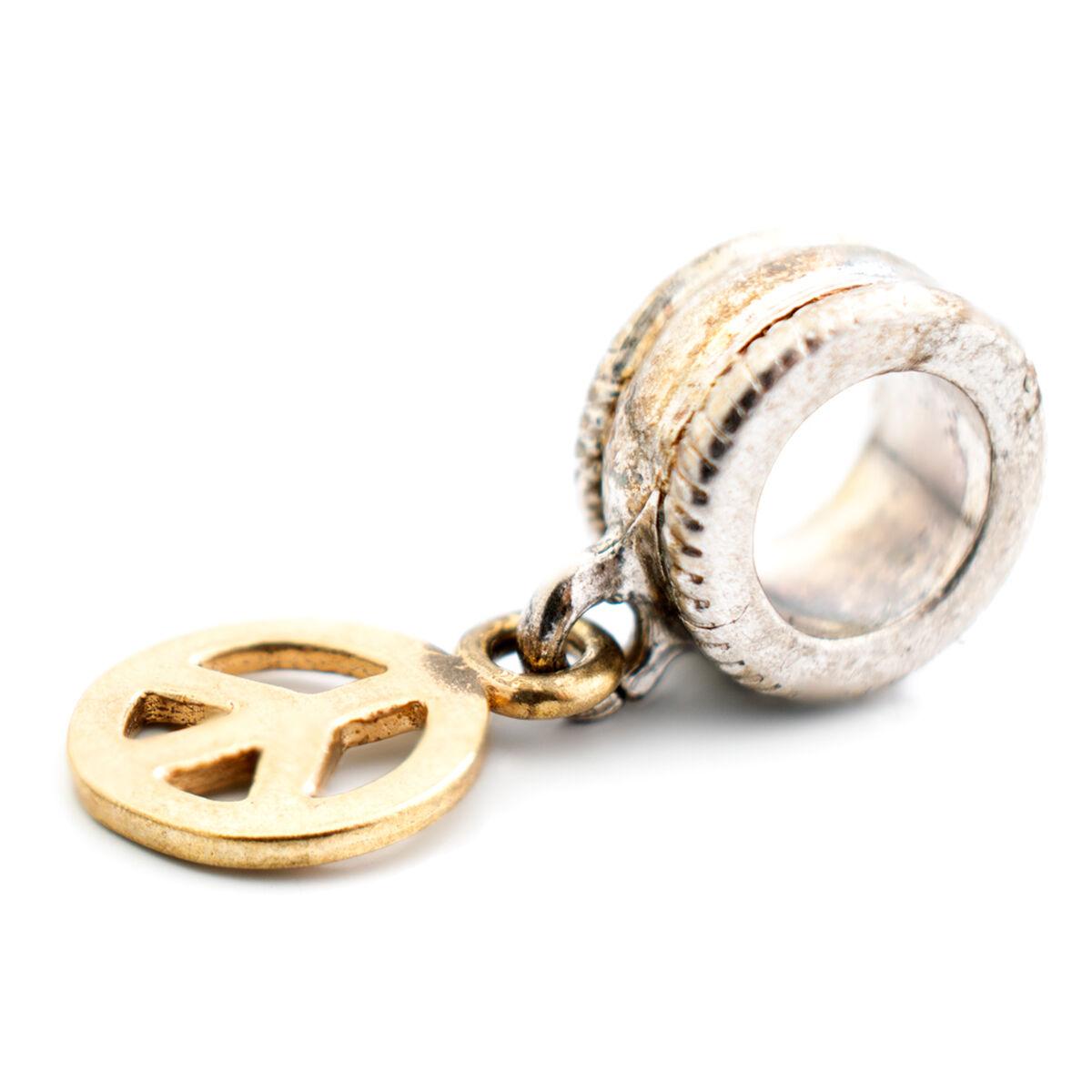 Charm Til Armbånd Sølvfarvet Med Gyldent Vedhæng - Viceroy Armbånd  - 8431777780901