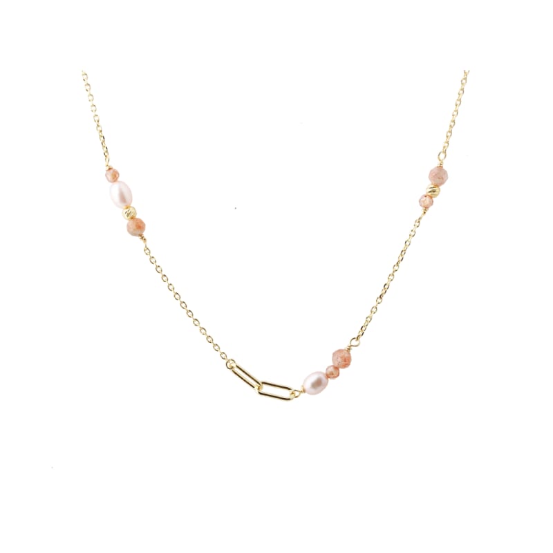 Sunella Link Necklace Golden - Aqua Dulce Halskæder  - 5740013864743