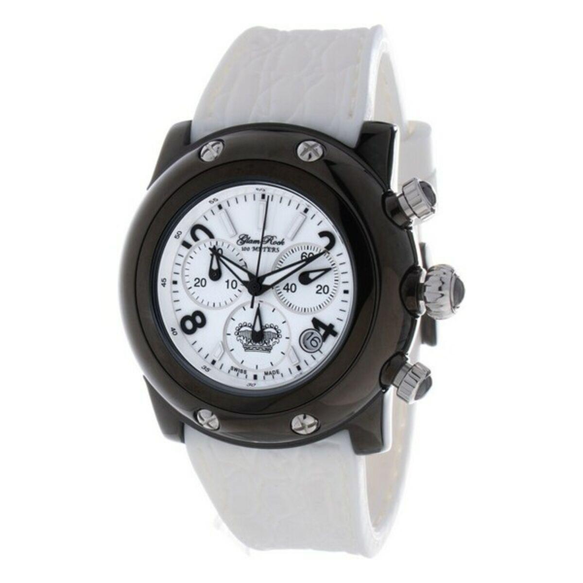 Hvid Dameur Glam Rock Gr30103 - Rock Armbånd  - 7612901940793