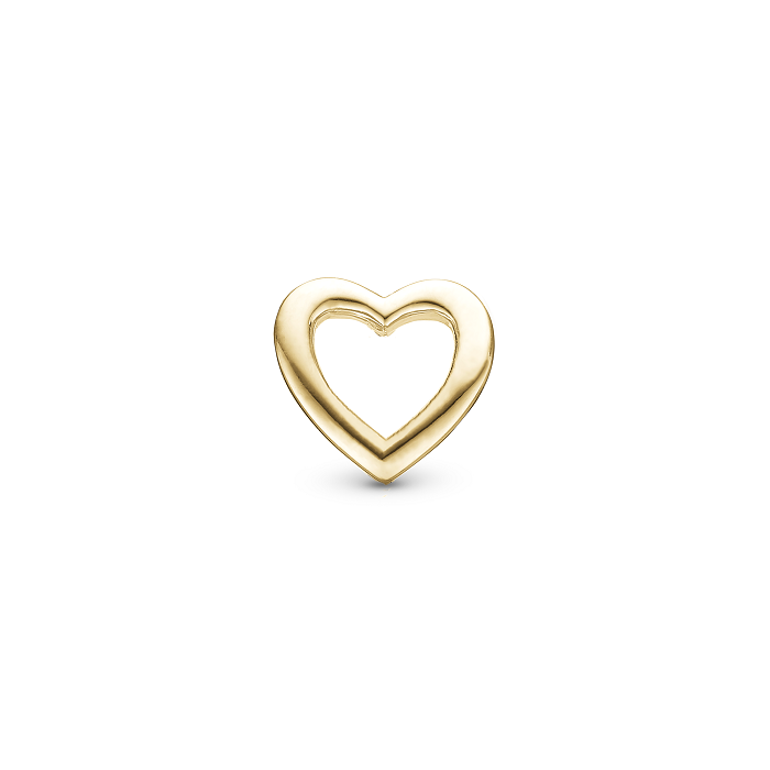 Christina Charm Heart Forgyldt - Christina Armbånd