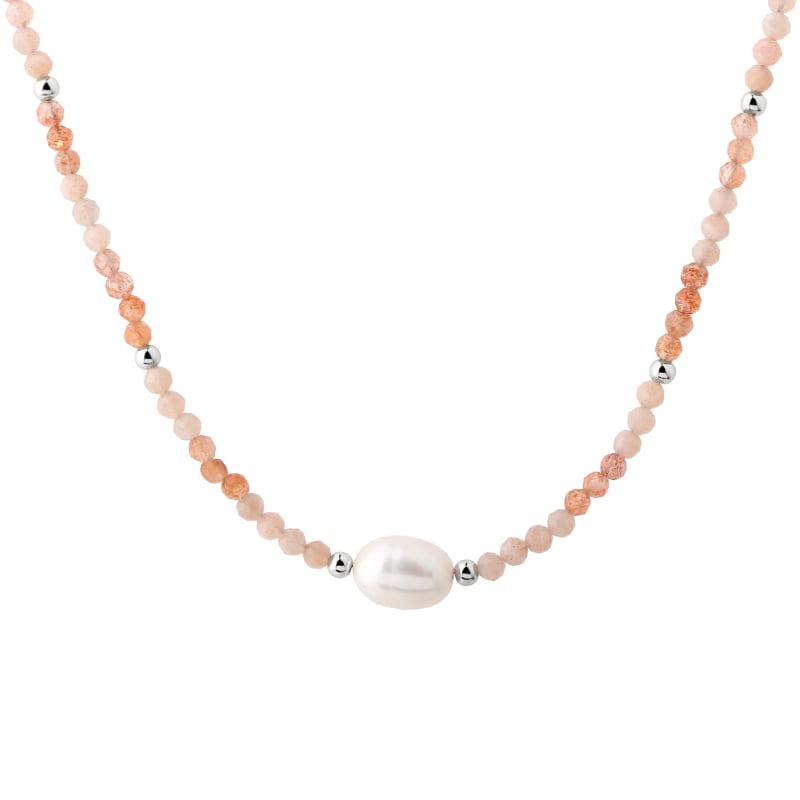 Sunella Mix Necklace Silver - Aqua Dulce Halskæder  - 5740013865191