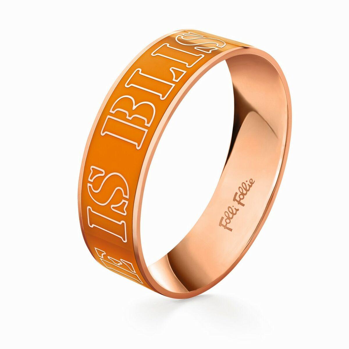 Orange Armbånd Stål - Folli Follie Armbånd  - 5205340418200