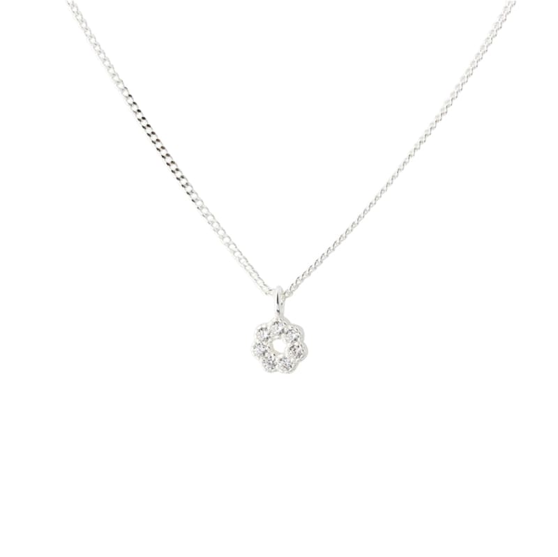 Lumi Clear Necklace Silver - Aqua Dulce Halskæder  - 5740013866846