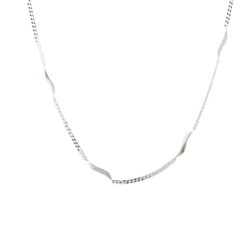 Elara Necklace Silver - Aqua Dulce Halskæder  - 5740013866983