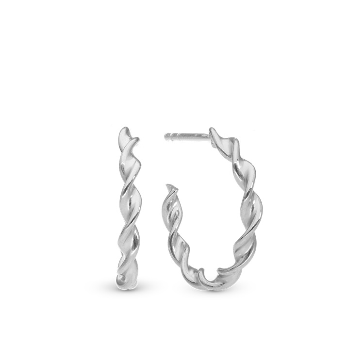 Christina øreringe Twisted Creole 670 S89 - Øreringe