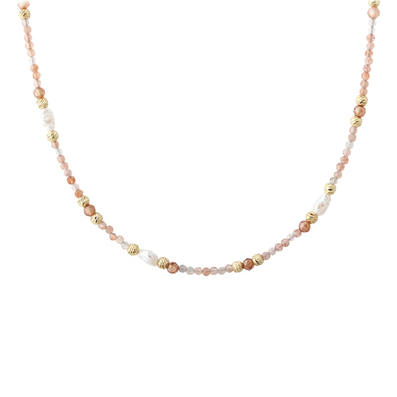 Sunella Simple Necklace Golden - Aqua Dulce Halskæder  - 5740013867034