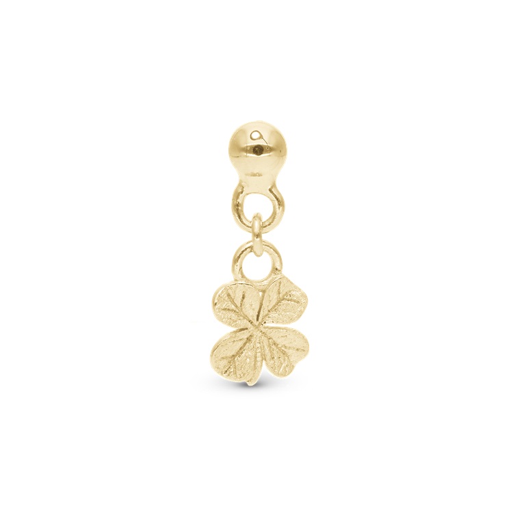 Christina ørering Dangling Four Leaf Clover 671 G114dclover - Øreringe