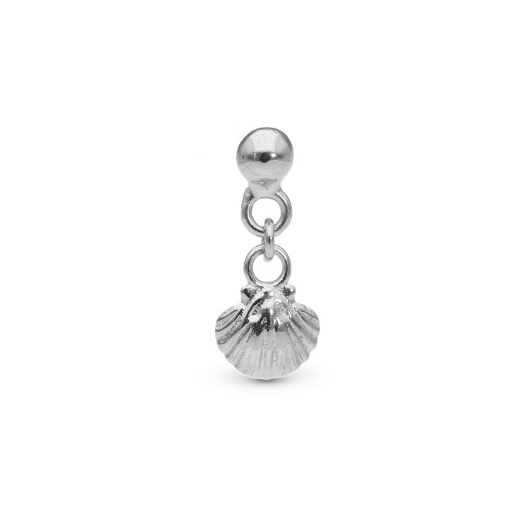 Christina ørering Dangling Clam Shell 671 S114dshell - Øreringe