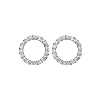 Christina Sparkling Circle - Christina Øreringe