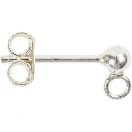 Ørestik : Sterling Sølv 10stk - Diverse Øreringe  - 5707167080832