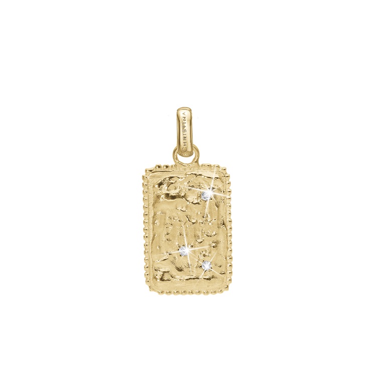 Christina Vedhæng Antique Square 680 G136large - Halskæder