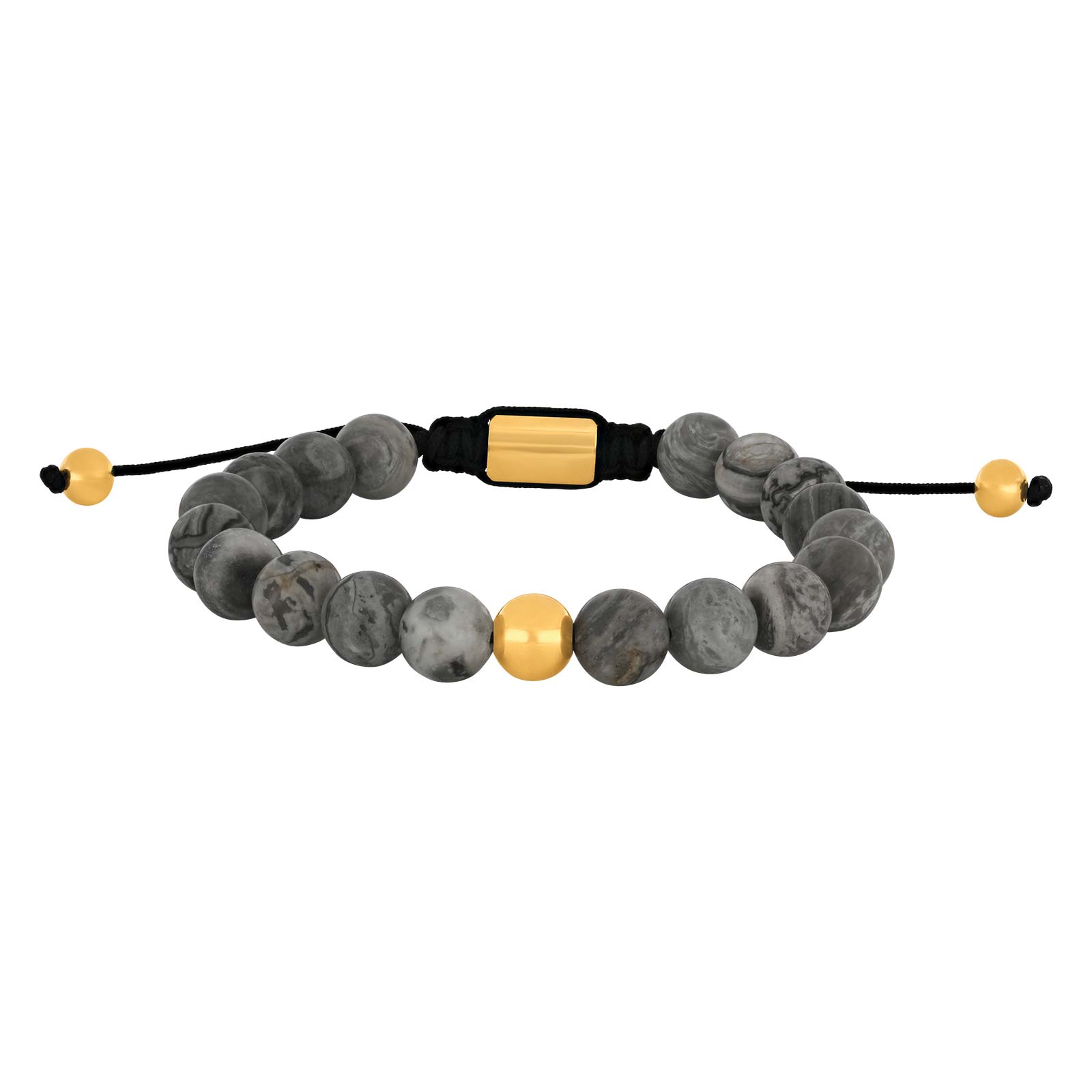 Son Armbånd Map Stone 8mm Gold - Son Of Noa Armbånd