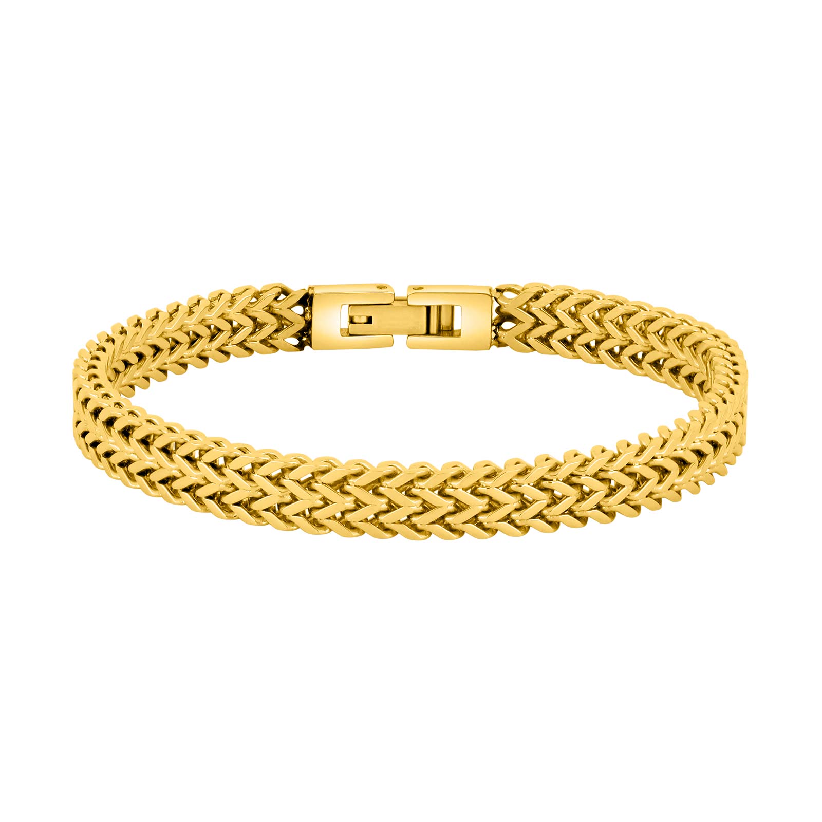 Son Armbånd Stål Gold 23cm - Son Of Noa Armbånd