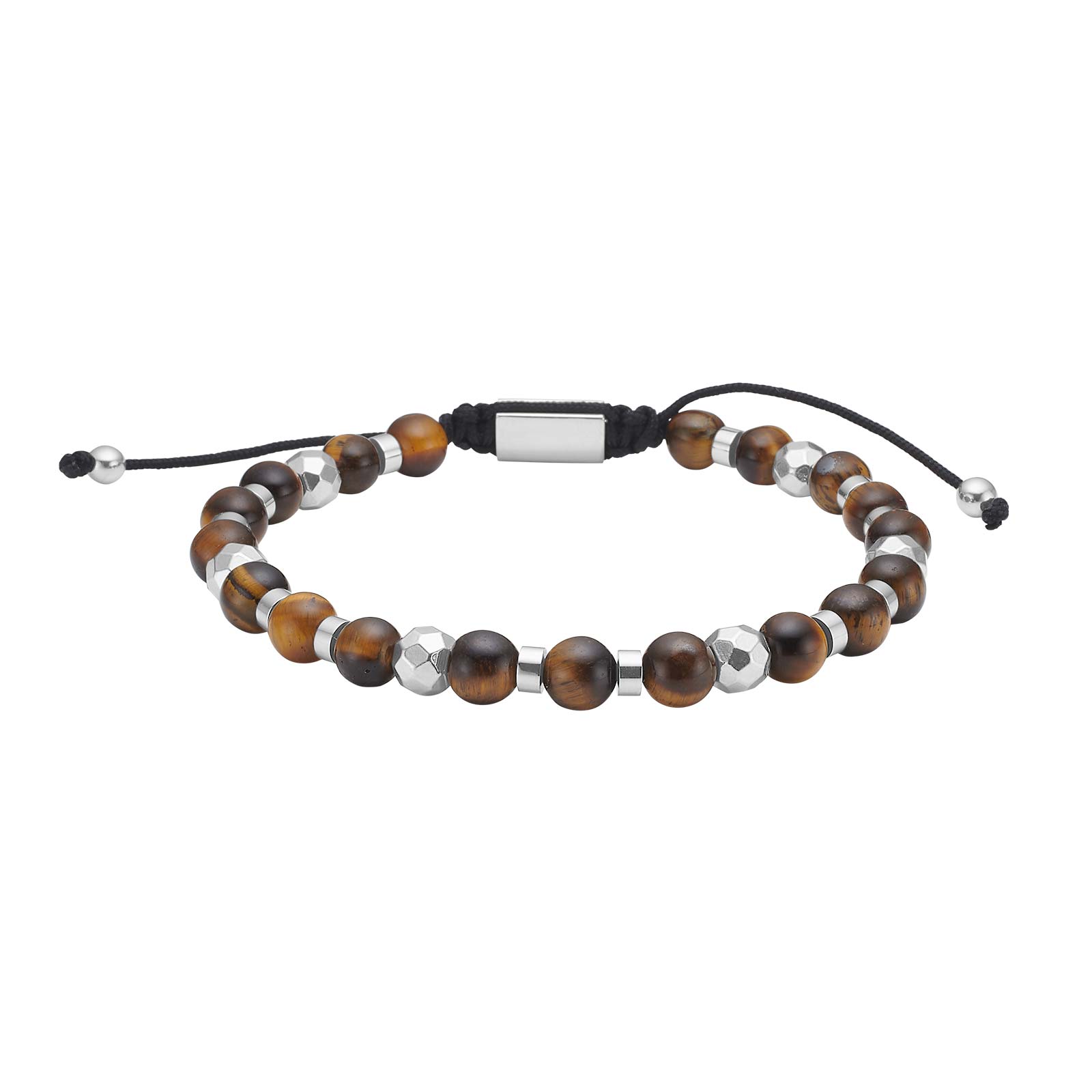 Gul Son Armbånd Yellow Tiger Eye Stål - Son Of Noa Armbånd